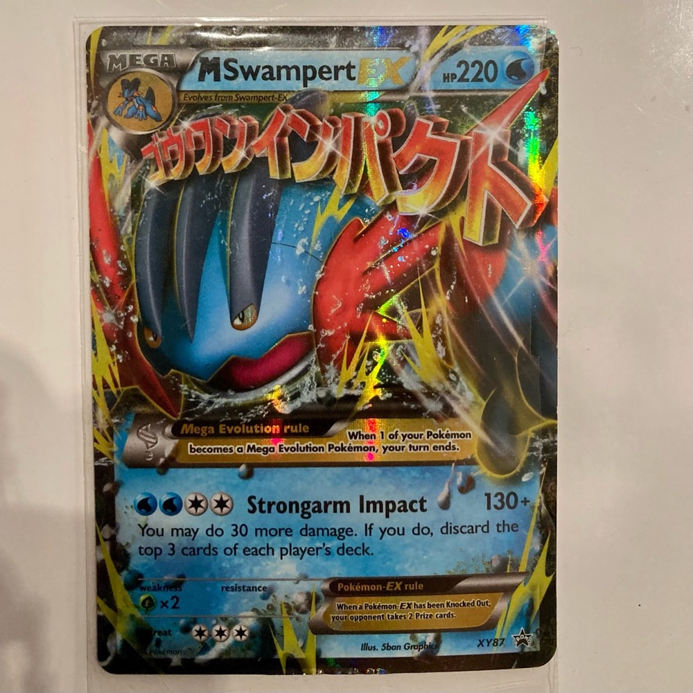 Mega Swampert EX XY87
